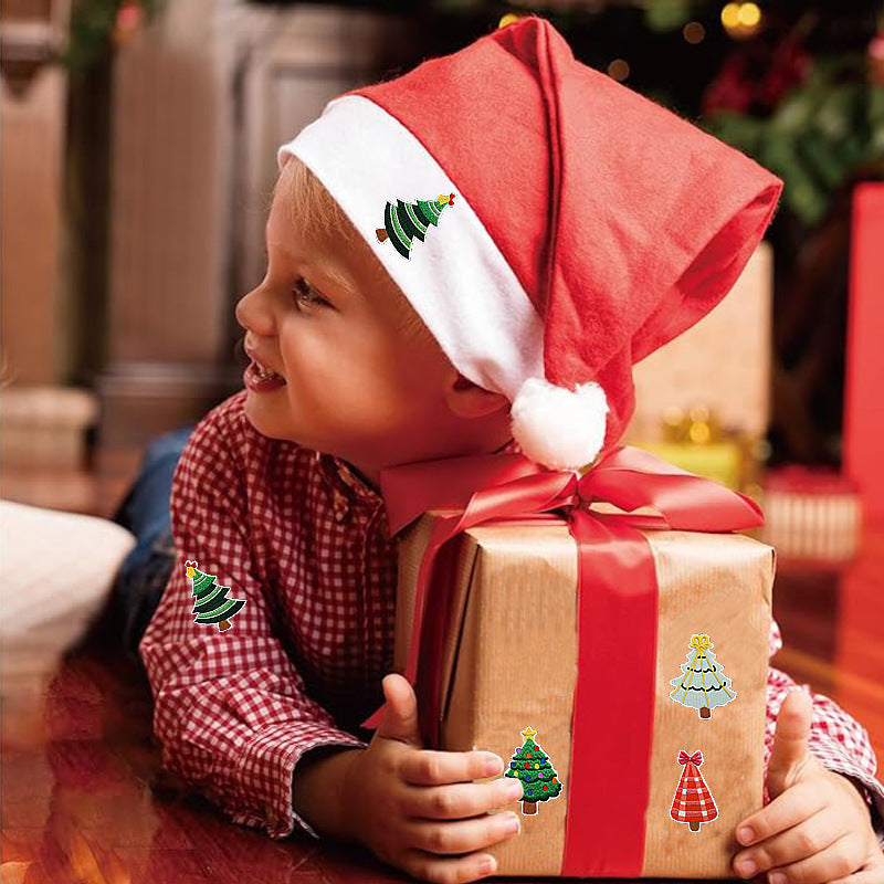 Wholesale Christmas Tree Series Embroidered Applique